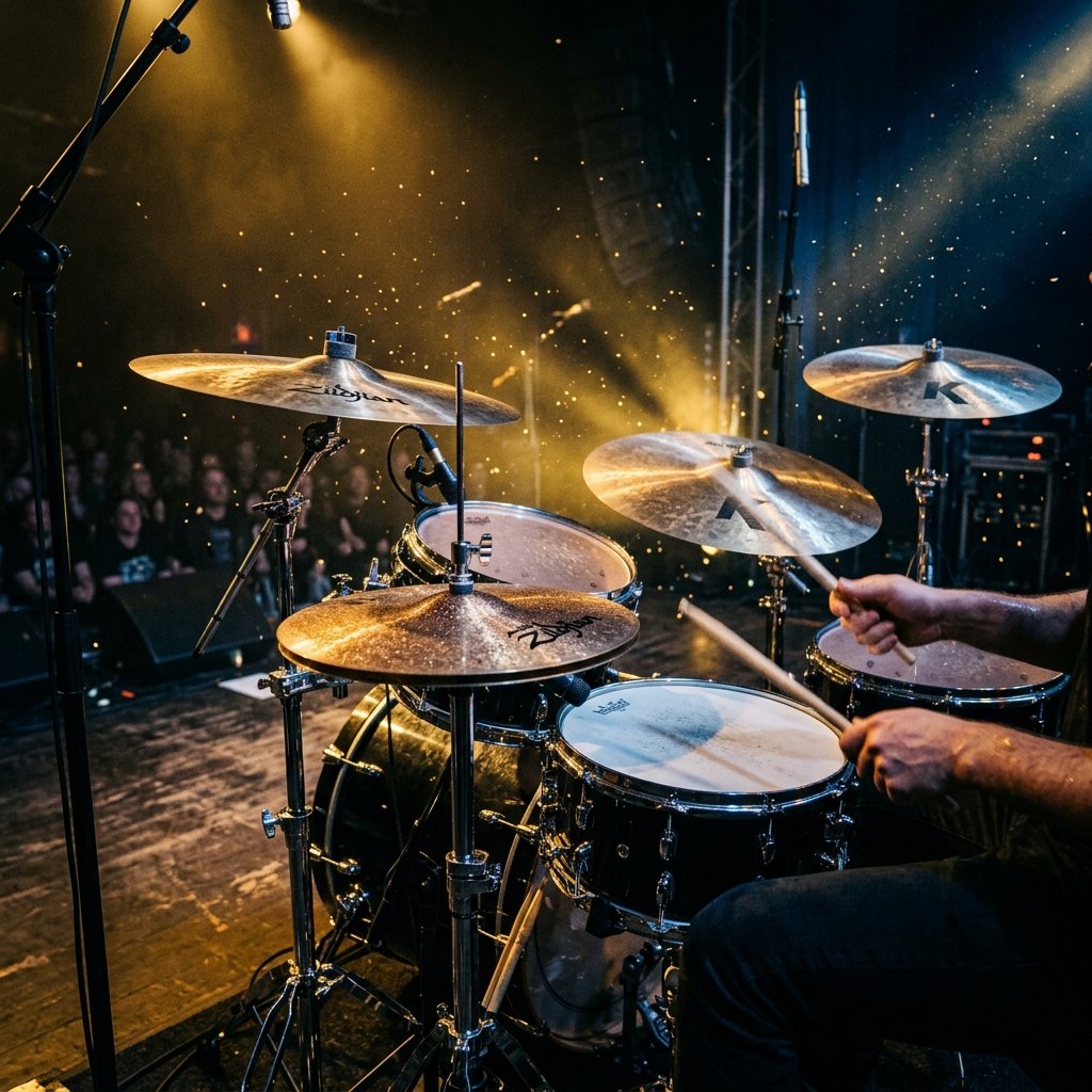 Rhythm Theory Academy Hero Background - Drums