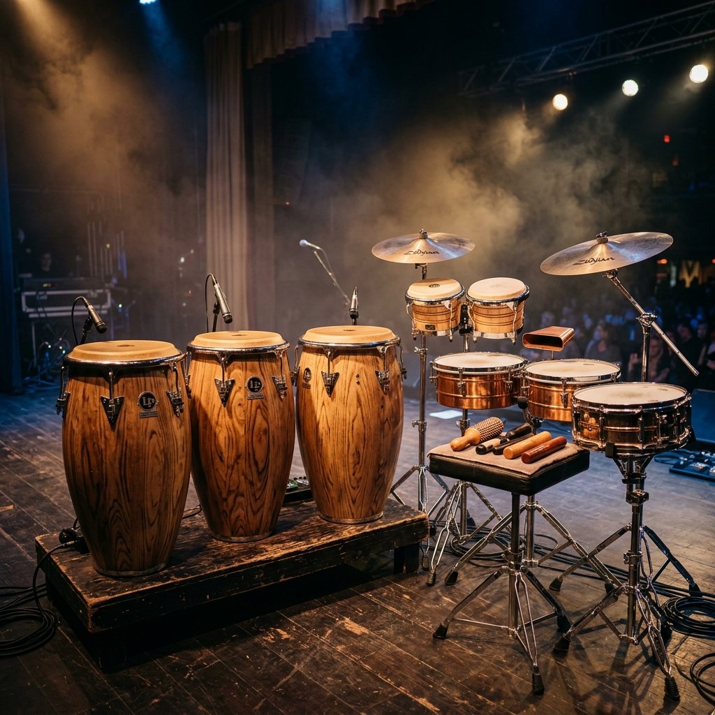Percussion Lesson Background - Global hand percussion